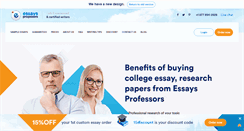 Desktop Screenshot of essaysprofessors.com